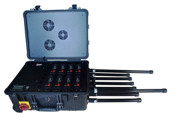tragbarer zellulärer Störsender des Blocker-200W, Fernsteuerungssignal-Störsender für Ied